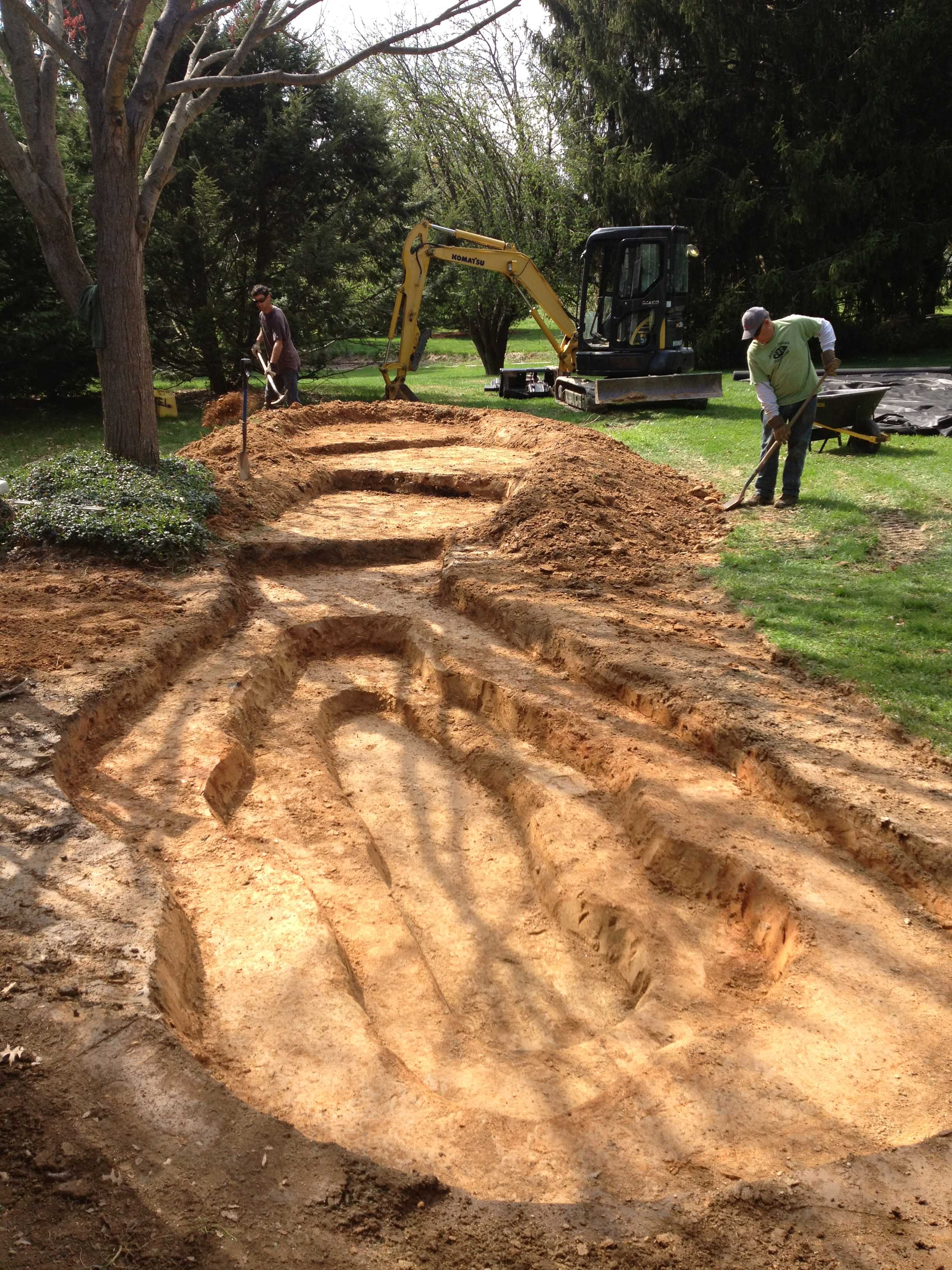 pond excavation